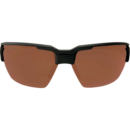 Lunettes de s&eacute;curit&eacute; Pumori, Lentille Cuivre, Anti-&eacute;gratignures/Polaris&eacute;, ANSI Z87+/MCEPS GL-PD 10-12/R&eacute;pond ou surpasse la norme CSA Z94.3 O-Max