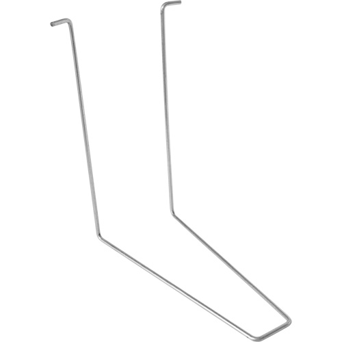 Berme &agrave; support en fil m&eacute;tallique, Capacit&eacute; 748 gal. US, 10' la x 10' lo x 12" h, Support en L O-Max