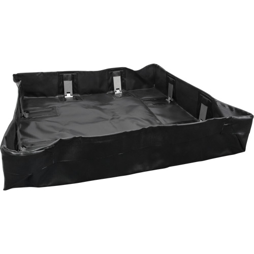 Berme repliable, Capacit&eacute; 538,5 gal. US, 12' la x 12' lo x 6" h, Support &agrave; encliqueter O-Max