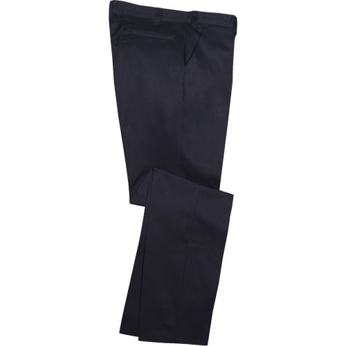Industrial Work Pants, Cotton, Navy Blue, Size 38, 30 Inseam O-Max