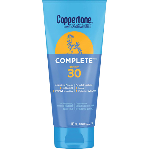 Protection solaire compl&egrave;te Coppertone, FPS 30, Lotion O-Max