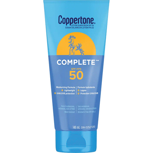 Protection solaire compl&egrave;te Coppertone, FPS 50, Lotion O-Max