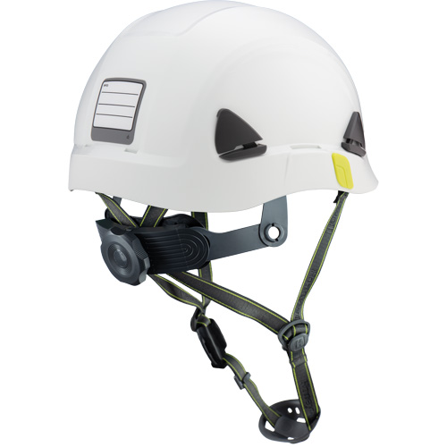 Casque de s&eacute;curit&eacute; d'escalade Fibre Metal, R&eacute;pond aux normes CSA type 2, Suspension Rochet, Non ventil&eacute; O-Max