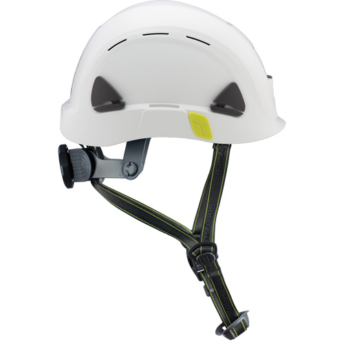 Casque de s&eacute;curit&eacute; d'escalade Fibre Metal, R&eacute;pond aux normes CSA type 2, Suspension Rochet, Ventil&eacute; O-Max