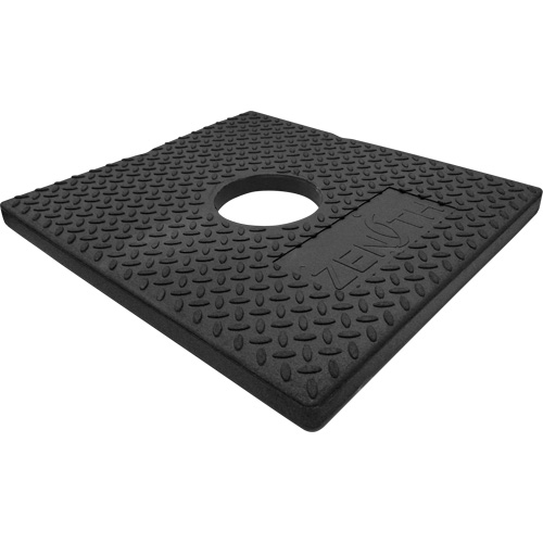 Base en caoutchouc pour poteau d&eacute;lin&eacute;ateur, 10 lb O-Max