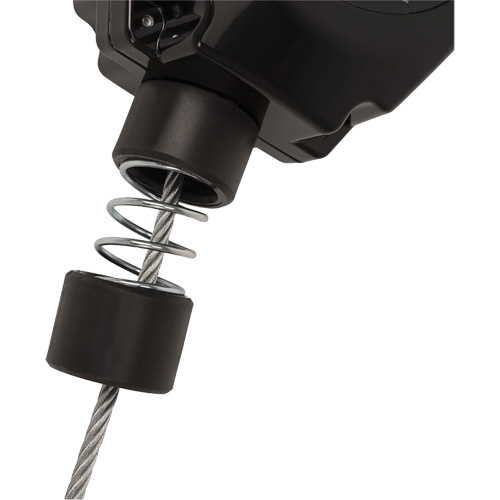 SRL-73302-20LE Self-Retracting Lifeline, 20', Galvanized Steel, Swivel O-Max