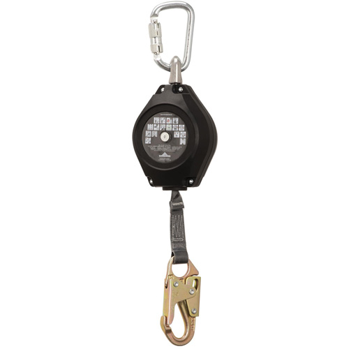 SRL-80302-18LE Cordage de s&eacute;curit&eacute; autor&eacute;tractable, 18', Dyneema, Pivotant O-Max