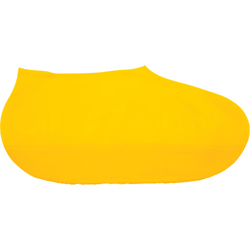 Boot Saver&reg; Disposable Shoe Cover, Medium, Rubber Latex, Yellow O-Max