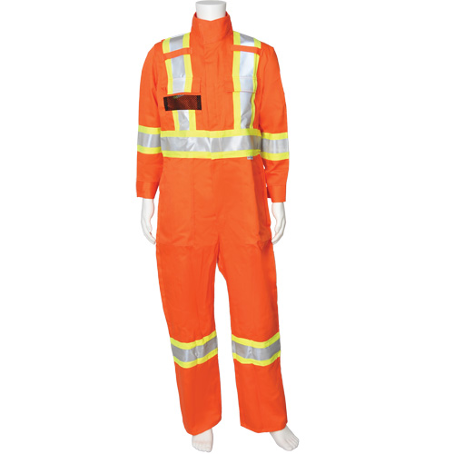 Combinaisons FR haute visibilit&eacute; Firewall FR, Taille Petit, Orange haute visibilit&eacute;, 9,2 cal/cm² O-Max