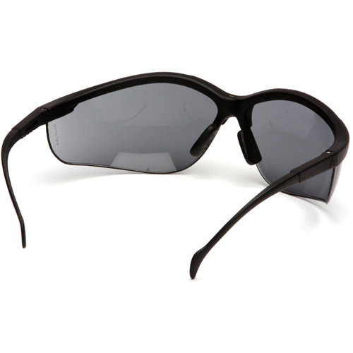 Venture II&reg; Half-Frame Safety Glasses, Grey Lens, Anti-Fog/Anti-Scratch/Anti-Static, ANSI Z87+/Meets/Exceeds CSA Z94.3 O-Max