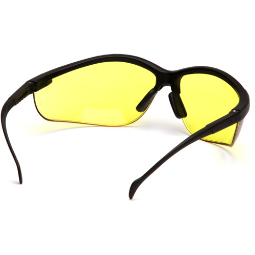 Venture II&reg; Half-Frame Safety Glasses, Amber Lens, ANSI Z87+/MCEPS GL-PD 10-12/Meets/Exceeds CSA Z94.3 O-Max