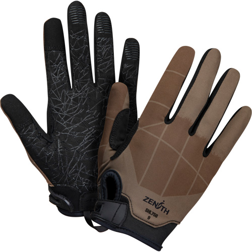Gants utilitaires flexibles, Paume Synth&eacute;tique, Taille Grand O-Max