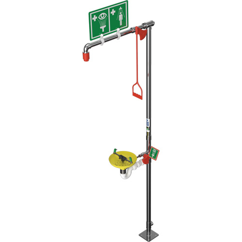 Douche combin&eacute;e avec cuvette ouverte en ABS et entr&eacute;e sup&eacute;rieure, Socle O-Max