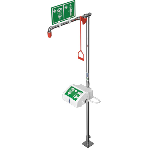Douche combin&eacute;e avec cuvette ferm&eacute;e en ABS et entr&eacute;e inf&eacute;rieure, Socle O-Max