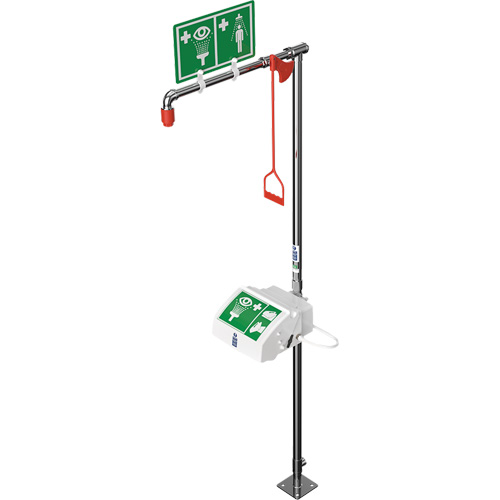Douche combin&eacute;e avec cuvette ferm&eacute;e en ABS et entr&eacute;e inf&eacute;rieure, Socle O-Max