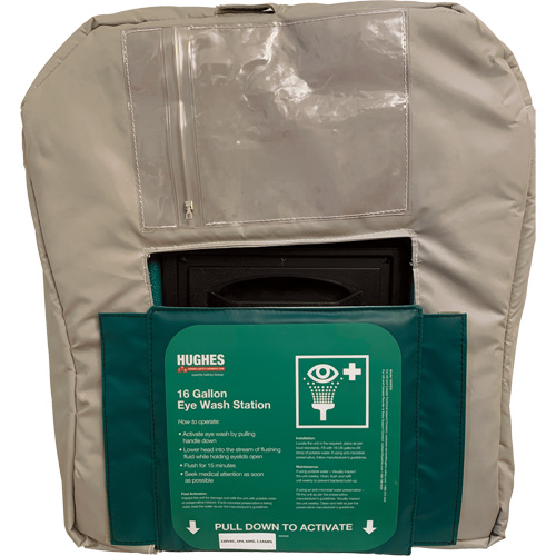 Insulated Jacket for 16-Gallon Gravity Fed Eyewash O-Max