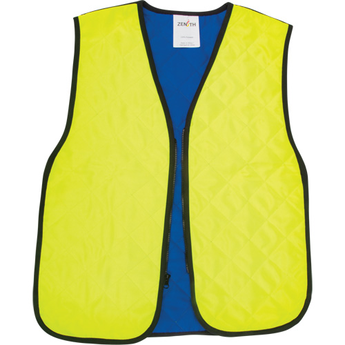 Veste refroidissante &agrave; &eacute;vaporation, Moyen, Jaune lime haute visibilit&eacute; O-Max