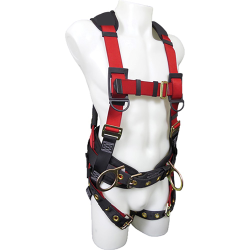 Contractor Safety Harness, CSA Certified, Class AP, Large, 352 lbs. Cap. O-Max