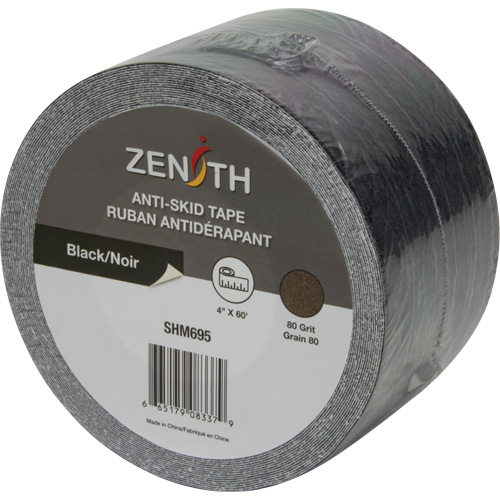Anti-Skid Tape, 4" x 60', Black O-Max