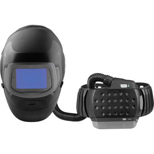Casque de soudage Speedglas G5-03 Pro-Air avec syst&egrave;me de respirateur d'&eacute;puration d'air propuls&eacute; Adflo — filtre autoassombrissant VC, Masque de soudage, Pile Lithium-ion O-Max