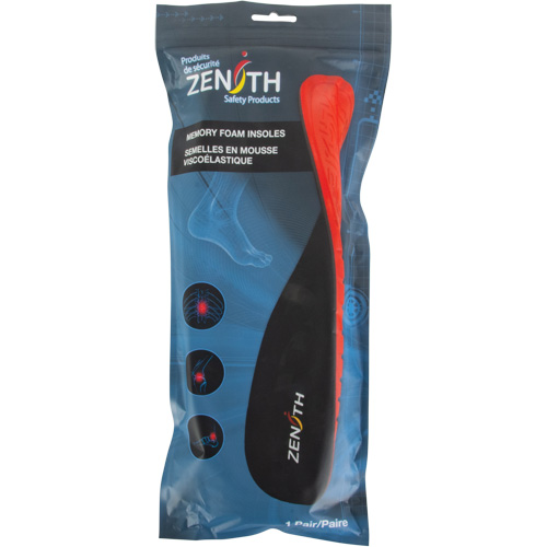 Memory Foam Insoles, Men's 8 - 9/Women's 10 - 11 O-Max