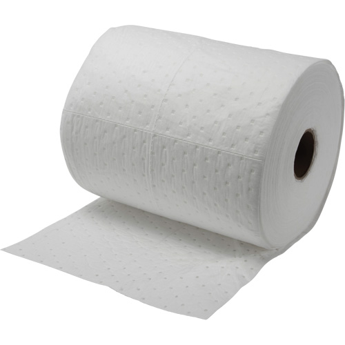 Bonded Sorbent Rolls, Mediumweight, 150' L x 15" W, 10 gal. Absorbancy O-Max