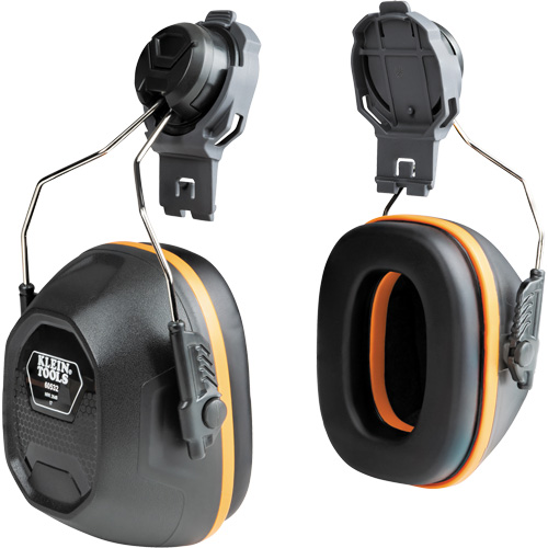 Cache-oreilles pour casques de s&eacute;curit&eacute;, Fixation pour casque, 27 NRR dB O-Max