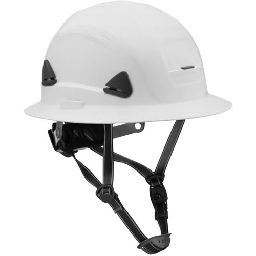 Casque Fibre Metal de style escalade avec bordure compl&egrave;te, R&eacute;pond aux normes CSA type 2, Suspension Rochet, Non ventil&eacute; O-Max