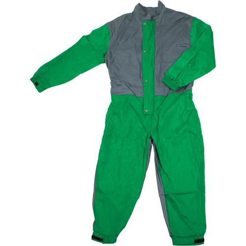 RPB&reg; Blast Suit Coveralls, Men's, Green, Size Large O-Max