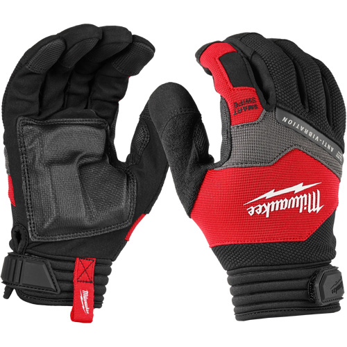 Gants de travail antivibration, Taille Petit, Paume Synth&eacute;tique O-Max