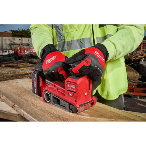 Gants de travail antivibration, Taille Petit, Paume Synth&eacute;tique O-Max