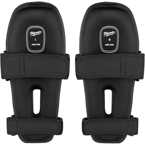 Genouill&egrave;re Dynamic pour travaux de plancher, Style Boucles et crochets, Prot&egrave;ge-genoux Plastique, Tampons Mousse O-Max