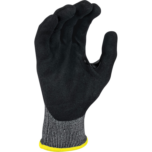 RWG589 Cut Protection Coated Gloves, Size Medium, 18 Gauge, Foam Nitrile Coated, HPPE Shell, ASTM ANSI Level A9/EN 388 Level F O-Max