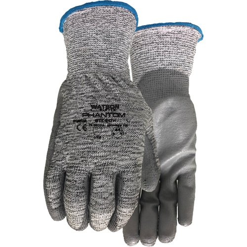 Gants 369 Stealth Phantom, Taille T-petit, Calibre 13, Rev&ecirc;tement Polyur&eacute;thane, Enveloppe en Acier inoxydable/PEHP/Fibre de verre, ASTM ANSI niveau A4/EN 388 niveau D O-Max
