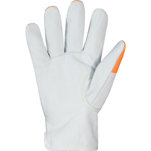 Gants haute visibilit&eacute; r&eacute;sistants &agrave; la coupe Endura Pro, Taille T-Grand, Enveloppe en Cuir de vache, ASTM ANSI niveau A6 O-Max