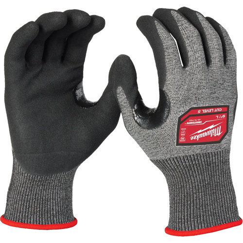 Gants de haute dext&eacute;rit&eacute;, Taille 2T-petit, Calibre 18, Rev&ecirc;tement Nitrile, Enveloppe en Poly&eacute;thyl&egrave;ne, ANSI/ISEA 105 niveau 5 O-Max