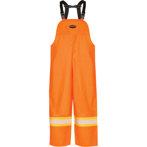 R805 Hurricane Bib Pants, Small, High Visibility Orange O-Max