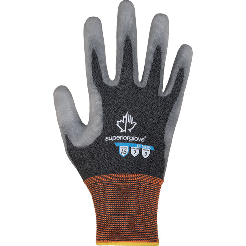 Gants de protection contre la coupe Dexterity PRO S21TAXRPU, Taille 11, Calibre 21, Rev&ecirc;tement Polyur&eacute;thane, Enveloppe en Nylon/TenActiv, ASTM ANSI niveau A5 O-Max