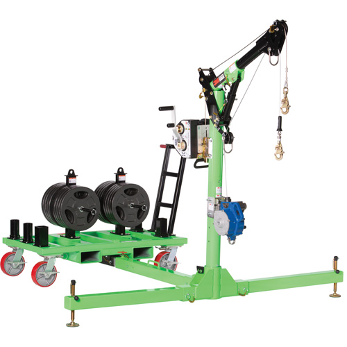 DBI-SALA&reg; Confined Space Counterweighted Cart Base O-Max