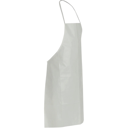 Tablier &agrave; bavette, ProShield 50, Blanc, 28" la x 36" lo O-Max