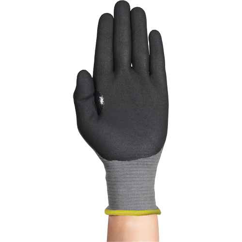 Gants r&eacute;sistants &agrave; la coupe HYFLEX 11-574, Taille 5/2T-petit, Calibre 21, Rev&ecirc;tement Mousse de nitrile, Enveloppe en Intercept, ASTM ANSI niveau A4/EN 388 niveau D O-Max