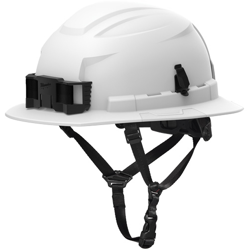 Casque de s&eacute;curit&eacute; &agrave; bordure complet BOLT, R&eacute;pond aux normes CSA type 2, Suspension Rochet, Non ventil&eacute; O-Max