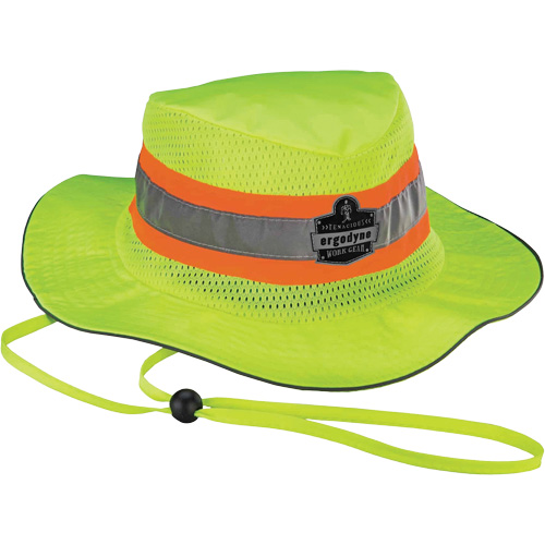 Chill-Its 8935MF Cooling Microfibre Ranger Sun Hat, Large/X-Large, Hi-Vis Lime O-Max