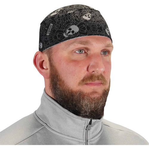 Chill-Its 6630 High-Performance Skull Cap with Terry Cloth Sweatband, Multi-Colour O-Max
