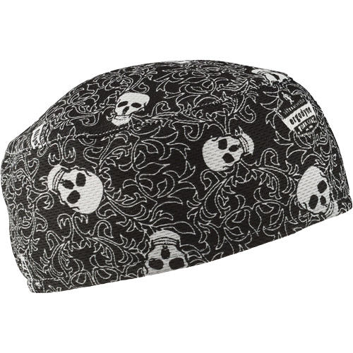 Chill-Its 6630 High-Performance Skull Cap with Terry Cloth Sweatband, Multi-Colour O-Max