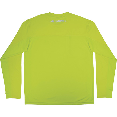 Chill-Its 6689 Cooling Long Sleeve Sun Shirt with UV Protection, High-Visibility Lime-Yellow, Small O-Max