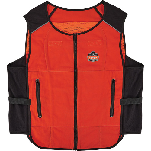 Veste de refroidissement &agrave; changement de phase l&eacute;g&egrave;re Chill-Its 6255 (veste seulement), Grand/T-Grand, Orange O-Max