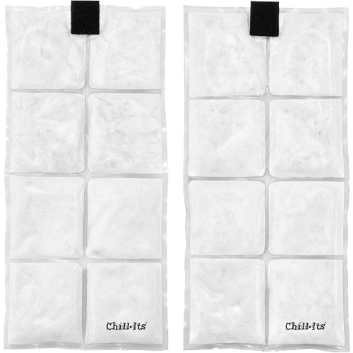 Chill-Its 6260 Lightweight Phase Change Cooling Vest with Rechargeable Packs, Large/X-Large, Orange O-Max