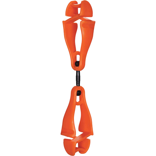 Squids 3420 Swiveling Glove Clip Holder with Dual Clips O-Max