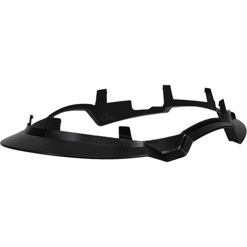 Bordure &eacute;troite compl&egrave;te &agrave; agrafe pour casque d'alpiniste RZRBack, blanc O-Max